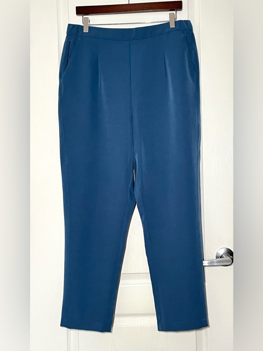 FIG Clothing XL Blue High Rise Performance Travel Leggings Eco Friendly Gorpcore